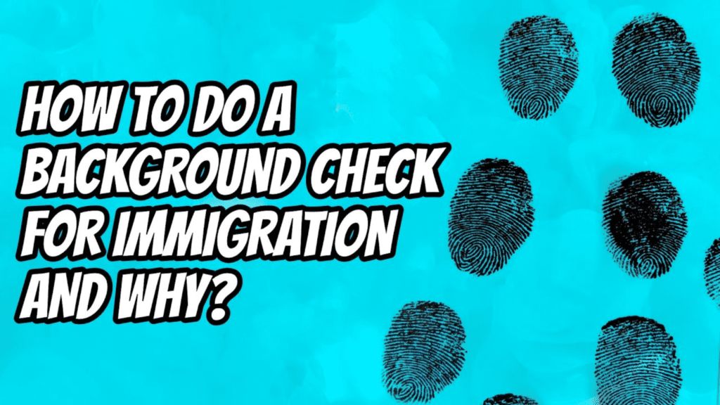 background check for immigration