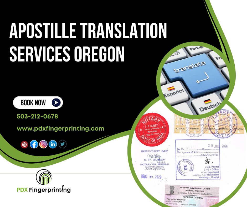 apostille translation services oregon