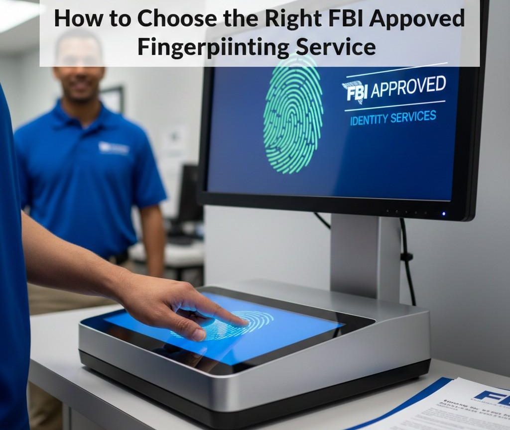 FBI approved fingerprinting