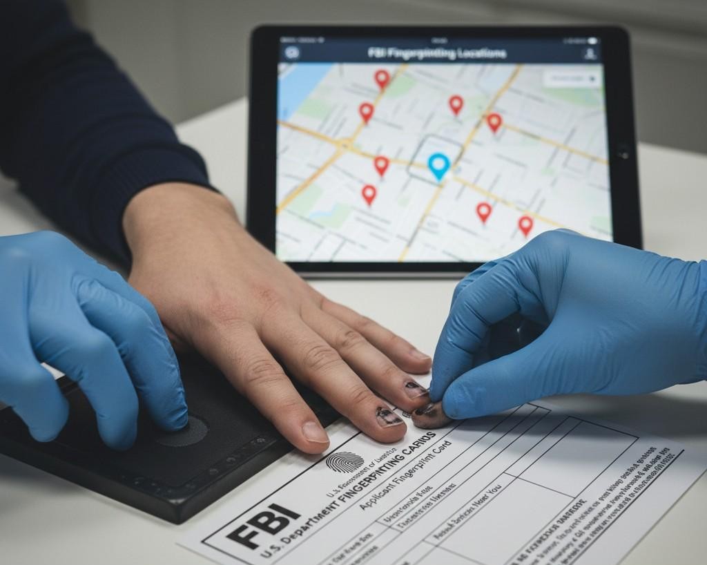 FBI fingerprinting near me