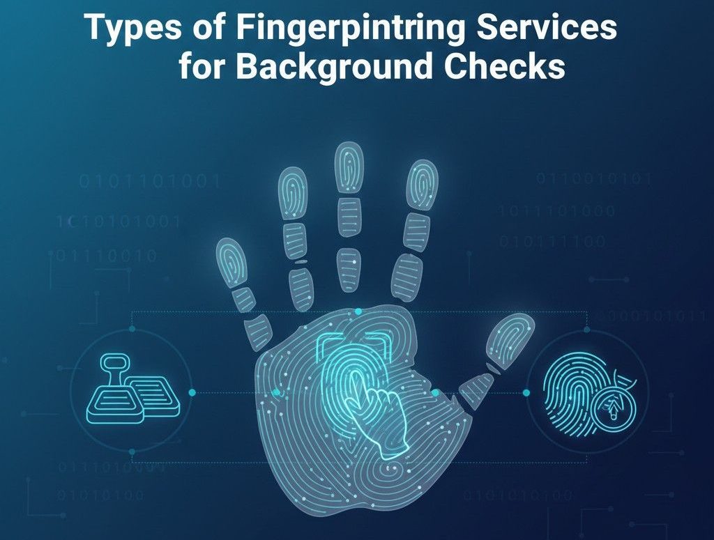 fingerprint service background check