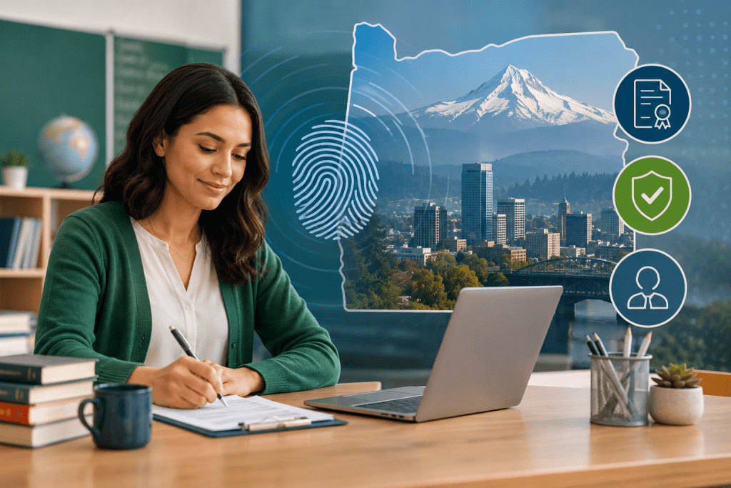 Oregon Teaching License Fingerprinting: 2026 Guide
