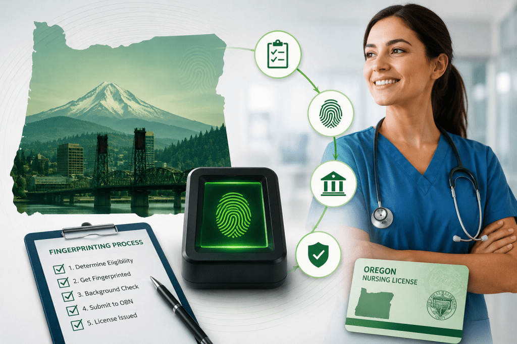Fingerprinting for a Nursing License in Oregon: 7 Essential Steps for 2026 Success 1 Fingerprinting for a Nursing License in Oregon