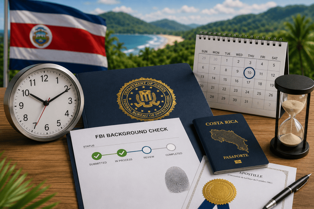 FBI background check for costa rica