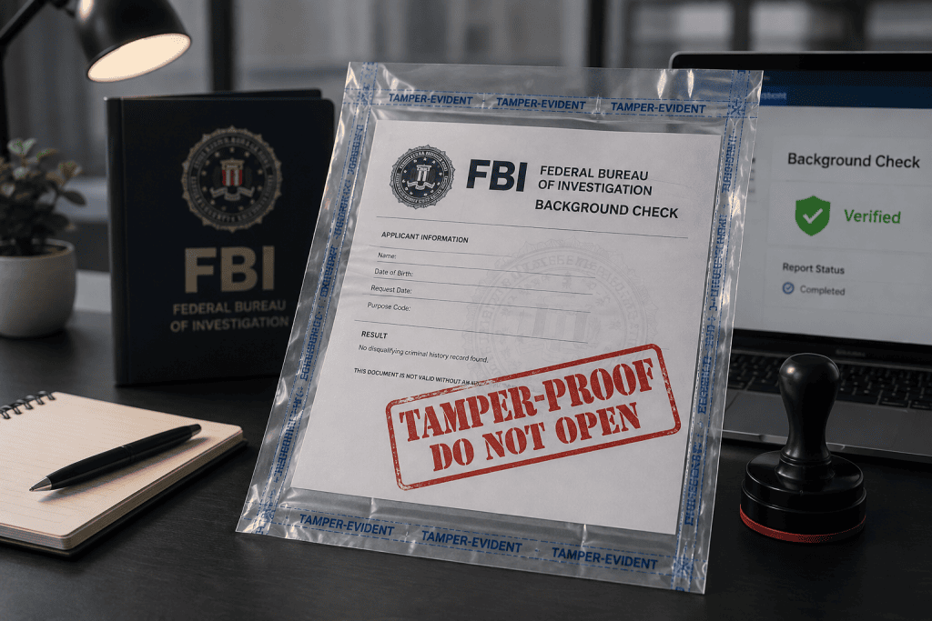 7 Proven Tamper Proof FBI Background Check Secrets