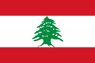 flag lebanon